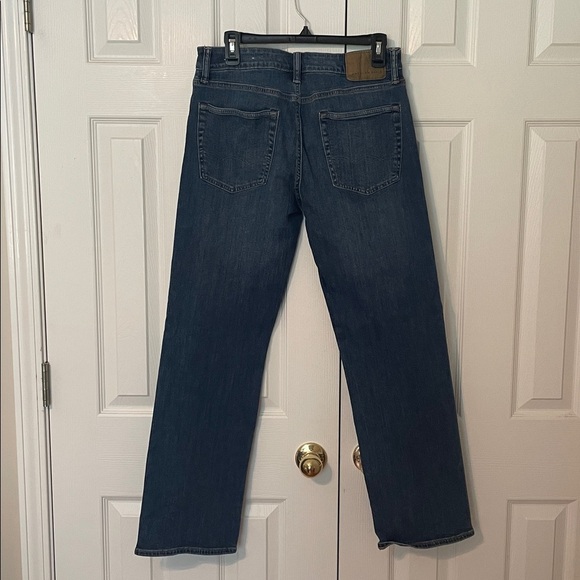 American Eagle Outfitters Men's Blue Original Bootcut Jeans 32 x 32 Zip Fly EUC - Picture 3 of 8